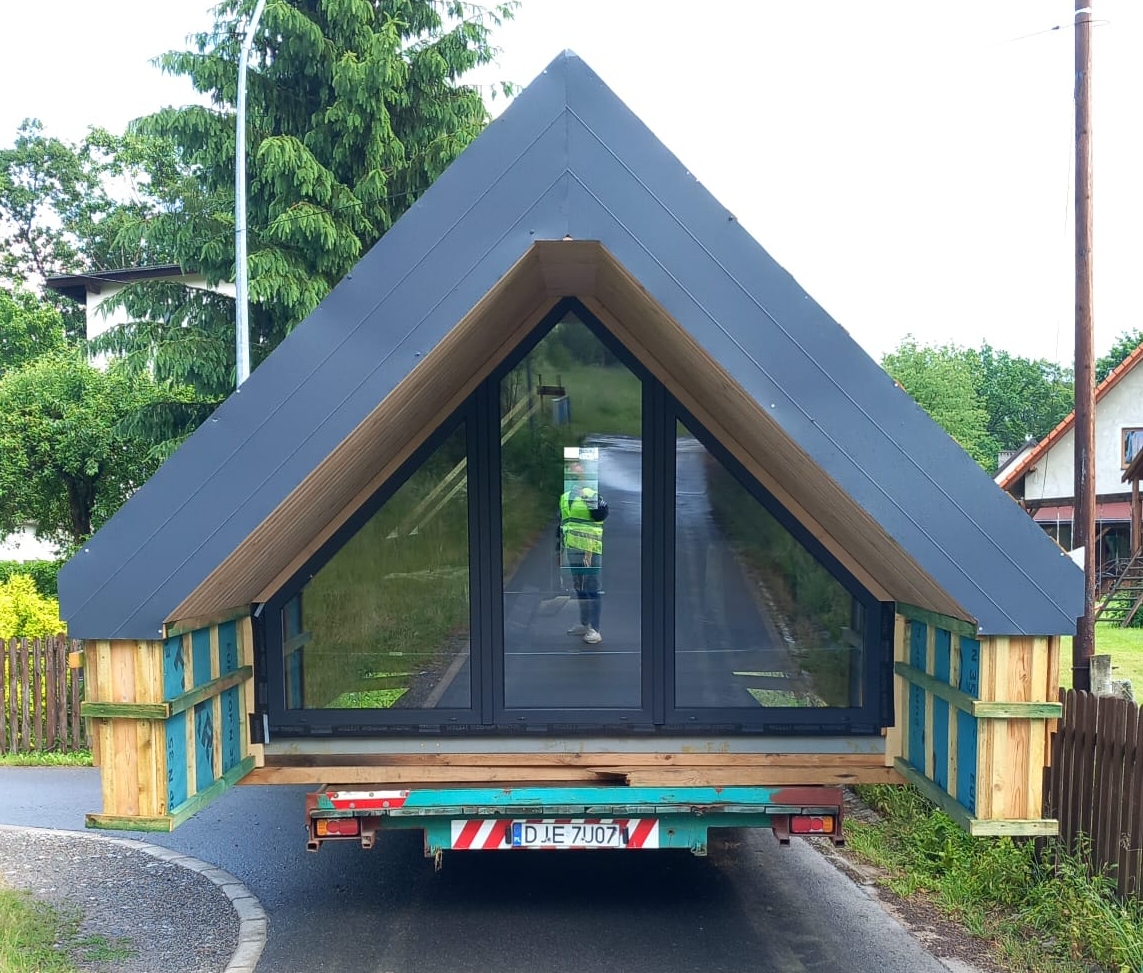 ekologiczne domy modułowe na konstrukcji drewnianej